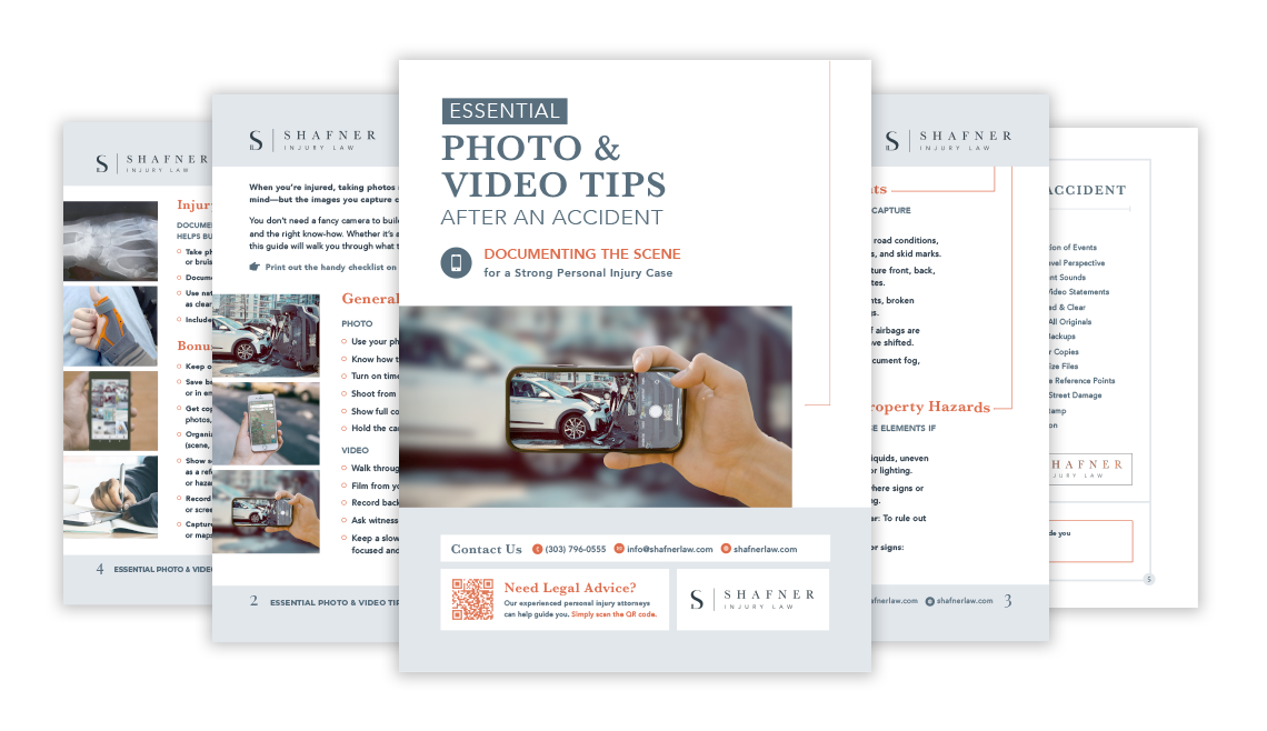Essential Photo & Video Tips After an Accident